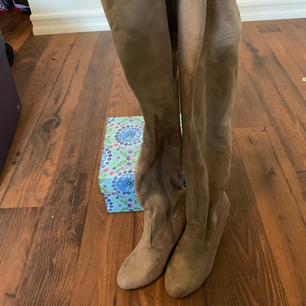 Thigh high boots